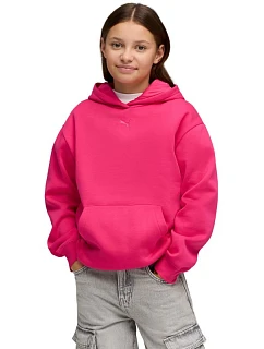 Dětská mikina ESS Cat Logo Relaxed Hoodie fuchsiová model 22068589 - Puma