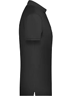 Pánské piqué polo z bio bavlny 02. black model 22437772 - Daiber Pánské piqué polo z bio bavlny 02. black model 22437772 - Daiber