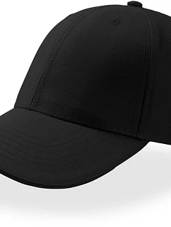 Atlantis Headwear Sport Sandwich 6 panelová baseball kšiltovka "Sport Sandwich" 33.0504 black/black