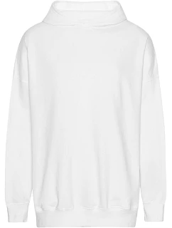 Neutral T 63111 Mikina s kapucí z těžké bio IC bavlny "Tiger" 77.T311 white