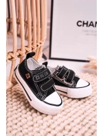 Dětské Tenisky Na Suchý Zip BIG STAR model 21545391 Černé - Big Star Shoes Dětské Tenisky Na Suchý Zip BIG STAR model 21545391 Černé - Big Star Shoes