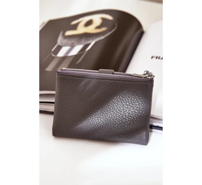 Eko Kožená Peněženka Dámská Tmavě Šedá model 21681981 - Boto