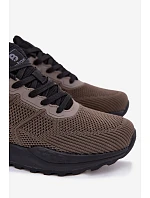 Pánské sportovní boty zeleno-černé Remel