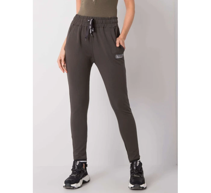 Tepláky RV DR 5773.18X tmavá khaki