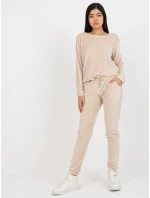 Dámská souprava RV KMPL model 17987389 světle béžová - FPrice Dámská souprava RV KMPL model 17987389 světle béžová - FPrice