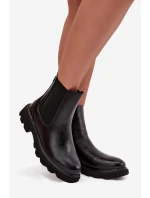 Dámské kotníkové boty – černé Rivelia, zateplené se zipem Dámské kotníkové boty – černé Rivelia, zateplené se zipem