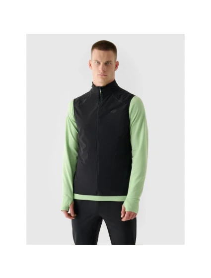 Pánské ultralehké běžecké tričko bez rukávů 4F 4FRAW24TVJAM213-20S