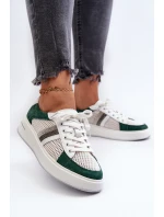 Dámské kožené tenisky D&A model 21659724 - S.Barski