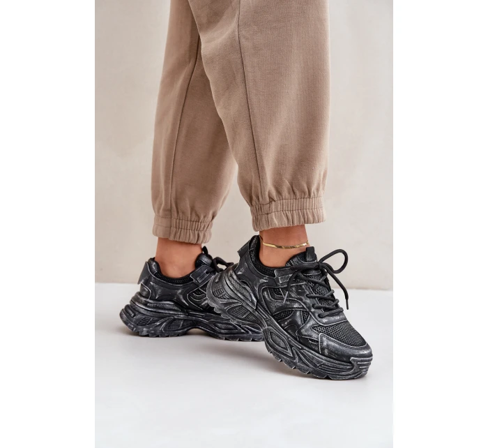 Dámské tenisky s na platformě černé model 21680934 - Boto Dámské tenisky s na platformě černé model 21680934 - Boto