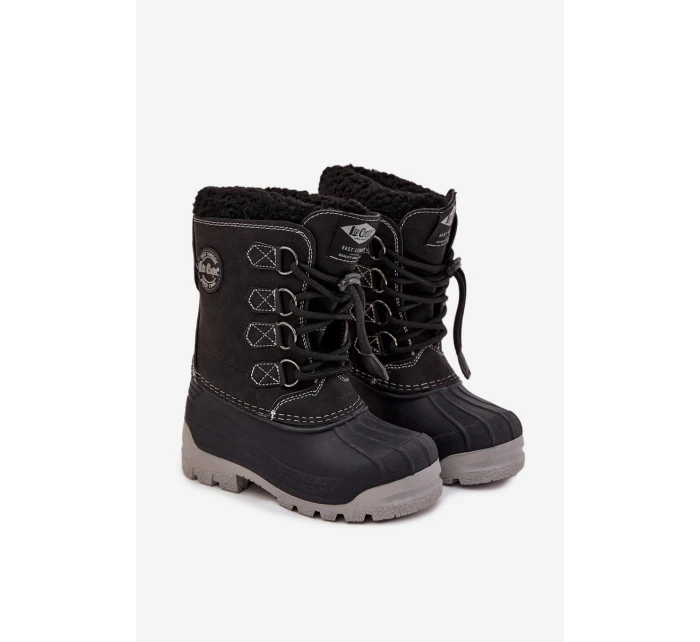 Dětské zimní boty Chlapci Lee Cooper LCJ-25-44-3943K Černé