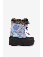 Dětské sněhule pro dívky s kožíškem a  Fialové model 21728554 - Lee Cooper