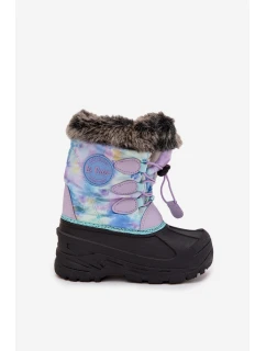 Dětské sněhule pro dívky s kožíškem a  Fialové model 21728554 - Lee Cooper