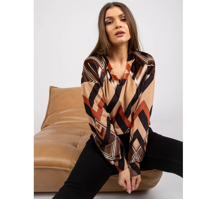 Halenka DHJ BZ 6033 1.49P černá a béžová