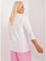 Bluzka RV BZ model 20190794 ecru - FPrice Bluzka RV BZ model 20190794 ecru - FPrice