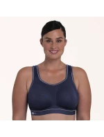 Dámská sportovní podprsenka Extreme control 5567 371 Blue iris - Anita