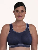 Dámská sportovní podprsenka Extreme control 5567 371 Blue iris - Anita
