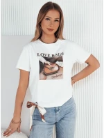 Dámské tričko bílé Dstreet model 21973987 - FashionStreet