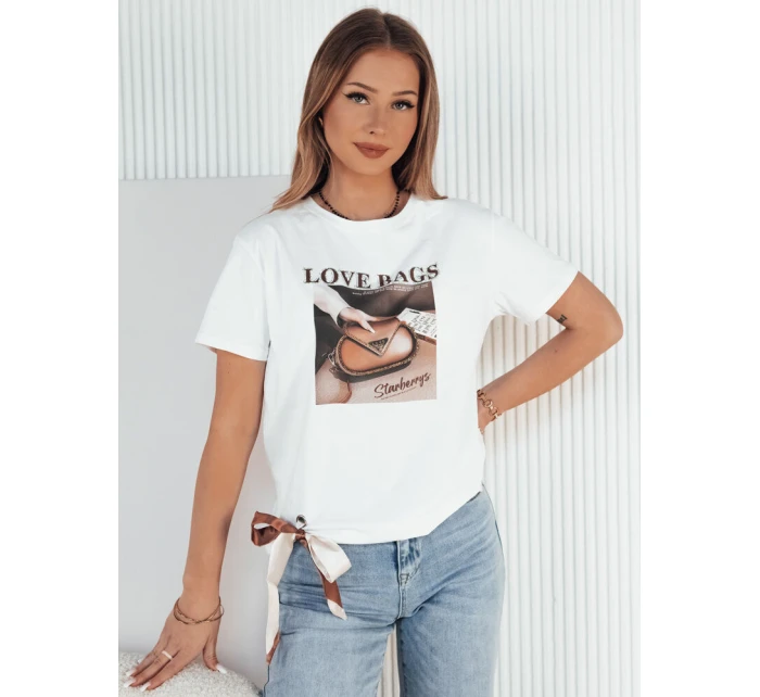 Dámské tričko bílé Dstreet model 21973987 - FashionStreet