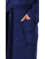 Bari pánský župan nadměrný tmavě modrá