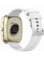 Dámské chytré hodinky  béžový silikonový řemínek + bílý řemínek model 21819976 - Gravity