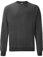 Fruit of the Loom Classic Set-In Sweat Mikina 16.2202 dark heather grey Fruit of the Loom Classic Set-In Sweat Mikina 16.2202 dark heather grey