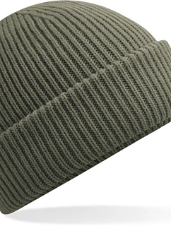 B  pletená čepice 53. olive green model 22433438 - Beechfield