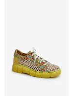 Dámské kožené polobotky model 21655136 - Maciejka