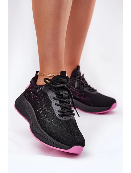 Tenisky Sportovní Boty Dámské Na Platformě Big Star model 21693849 HIPOLY SYSTEM Černé - Big Star Shoes