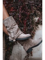 s  dílem do  s přezkou Khaki model 21715259 - Boto