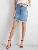 Sukně JMP SD 193 model 14830280 modrá - FPrice