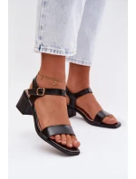 Sandály na podpatku  model 225113 Step in style