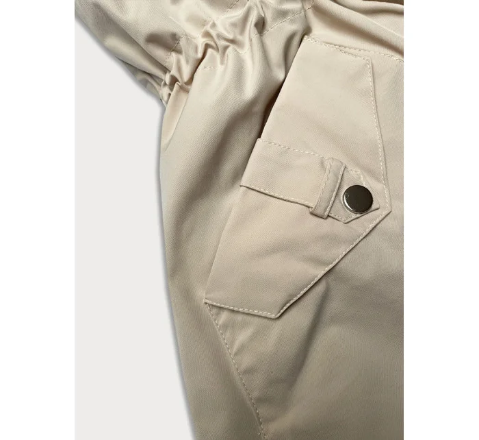 modrá dámská bunda parka s rukávy l 21248845 - WAY MODE modrá dámská bunda parka s rukávy l 21248845 - WAY MODE