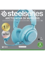 Bezdrátová sluchátka Steelseries Arctis Nova 3X pro Xbox, Aqua Bezdrátová sluchátka Steelseries Arctis Nova 3X pro Xbox, Aqua