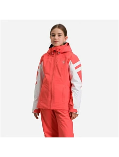 Lyžařská bunda ROSSIGNOL Girl Ski Jkt oranžová