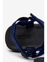 Pánské sandály na suchý zip Big Star model 21609131 Námořnická modrá - Big Star Shoes Pánské sandály na suchý zip Big Star model 21609131 Námořnická modrá - Big Star Shoes