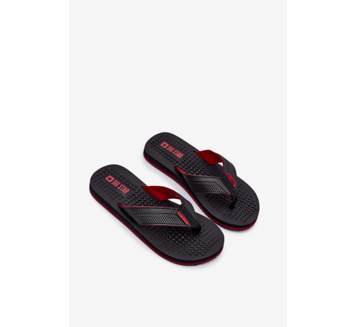 Pánské Žabky Big Star RR174441 Černé