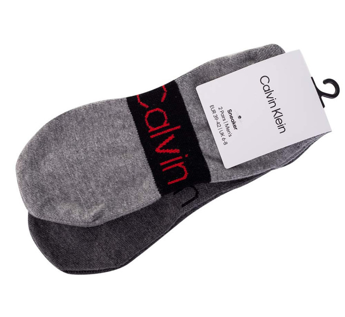 Ponožky Calvin Klein 2Pack 701218712003 Grey/Ash