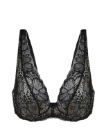 Dámská podprsenka BRALETTE Černá s béžovou  model 21264594 - MEDIOLANO