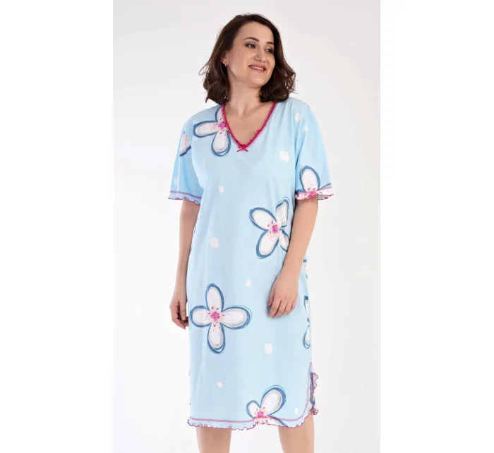 Dámská noční košile s krátkým rukávem Veronika
