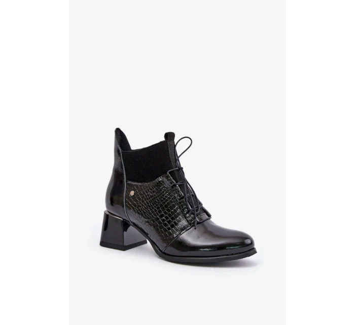 Boty na podpatku  model 202811 Step in style