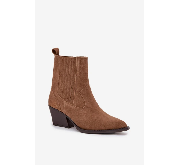 Boty na podpatku  model 222488 Step in style