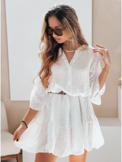 Letní mušelínové šaty LYVONNE white FashionStreet EY2613