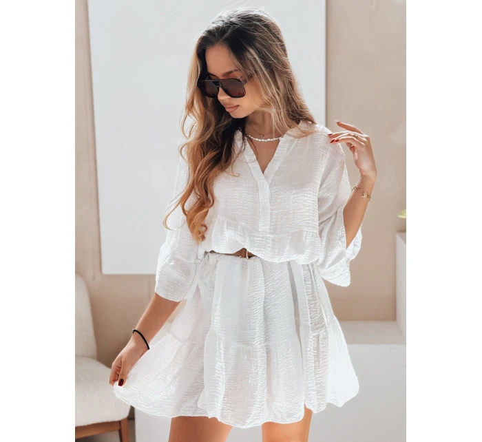 Letní mušelínové šaty LYVONNE white FashionStreet EY2613