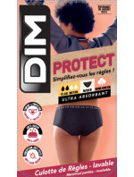 Menstruační kalhotky (boxerky) DIM MENSTRUAL BOXER - DIM - černá