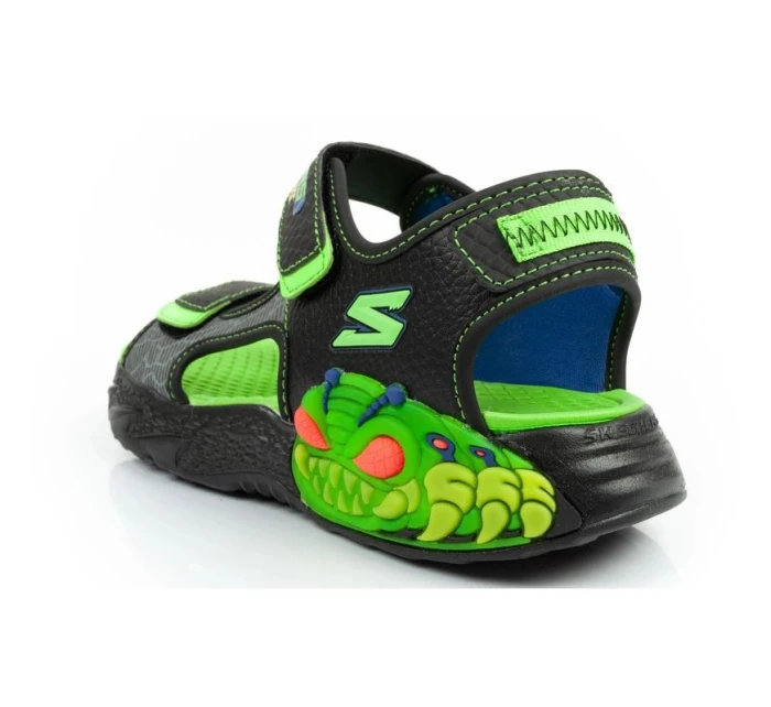 Sandály Skechers Jr 400614L/BKLM