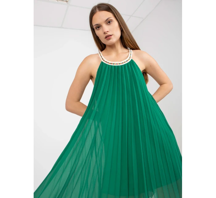 Šaty DHJ SK 0010.35 tmavě zelená