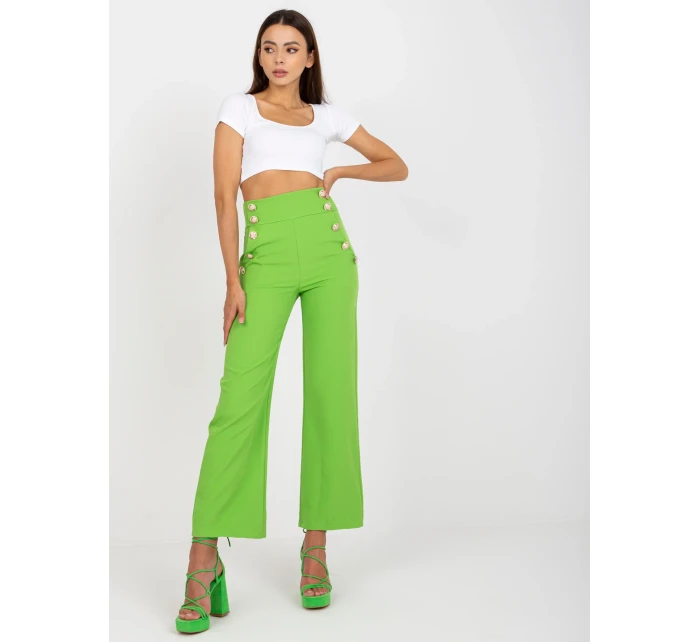 DHJ kalhoty SP 16008.01X světle zelená