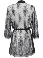 Dámský sexy župan V-9910 Černá - Axami Dámský sexy župan V-9910 Černá - Axami