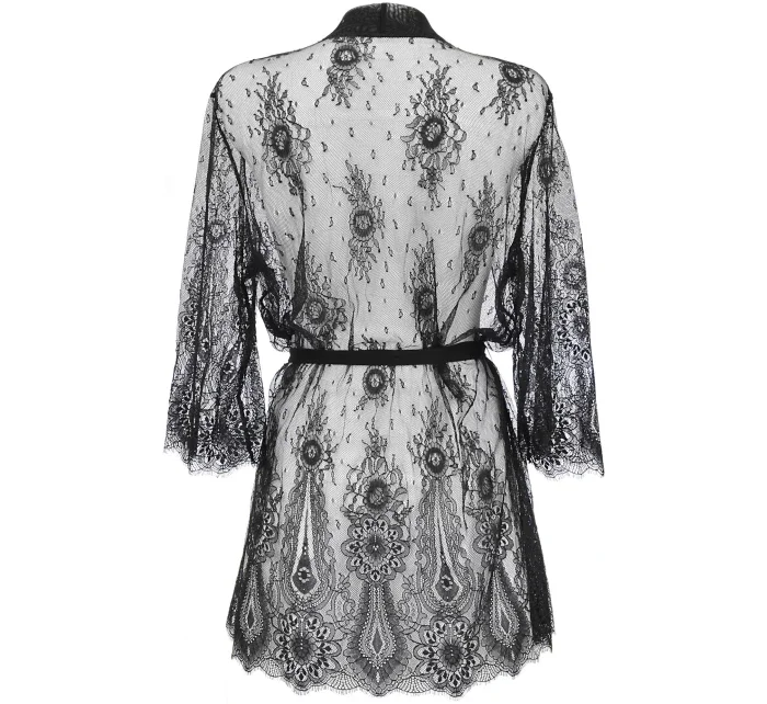 Dámský sexy župan V-9910 Černá - Axami Dámský sexy župan V-9910 Černá - Axami