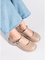 Originální dámské mokasíny hnědé platforma Originální dámské mokasíny hnědé platforma